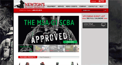 Desktop Screenshot of newtonsfire.com